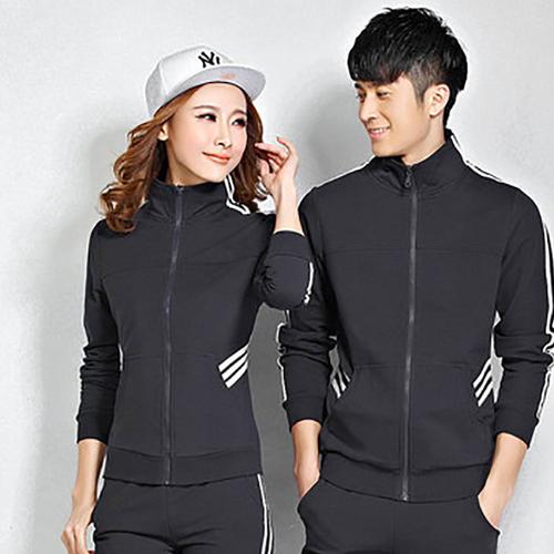 运动服男运动套装佳木斯健身操广场舞服团队服装厂家批发一件代发图片
